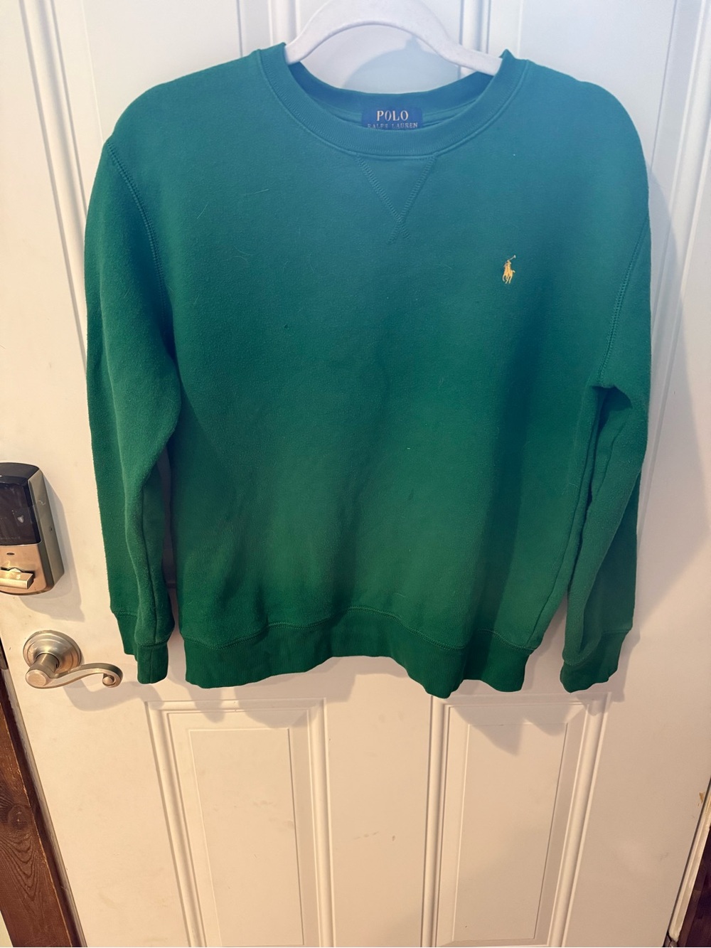 Boy’s Size Large (14/16) Polo by Ralph Lauren Green Crewneck Sweatshirt